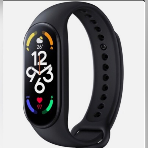 Smart Band 7 Black Multifunction Fitness Tracker Blood Oxygen  Bluetooth - Picture 8 of 13